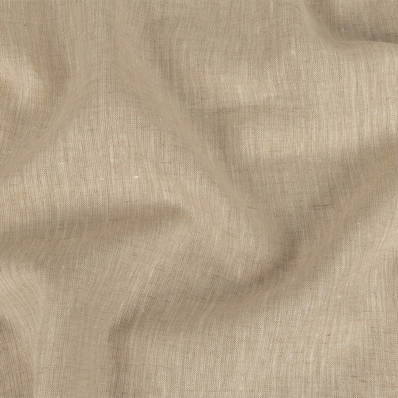 1 Yard Medium Weight Linen Woven Fabric Rainy Day Solid Soft Drape Material 57 inch Width